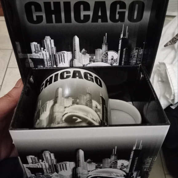 Vintage Chicago cup in the original box - Picture 2 of 4